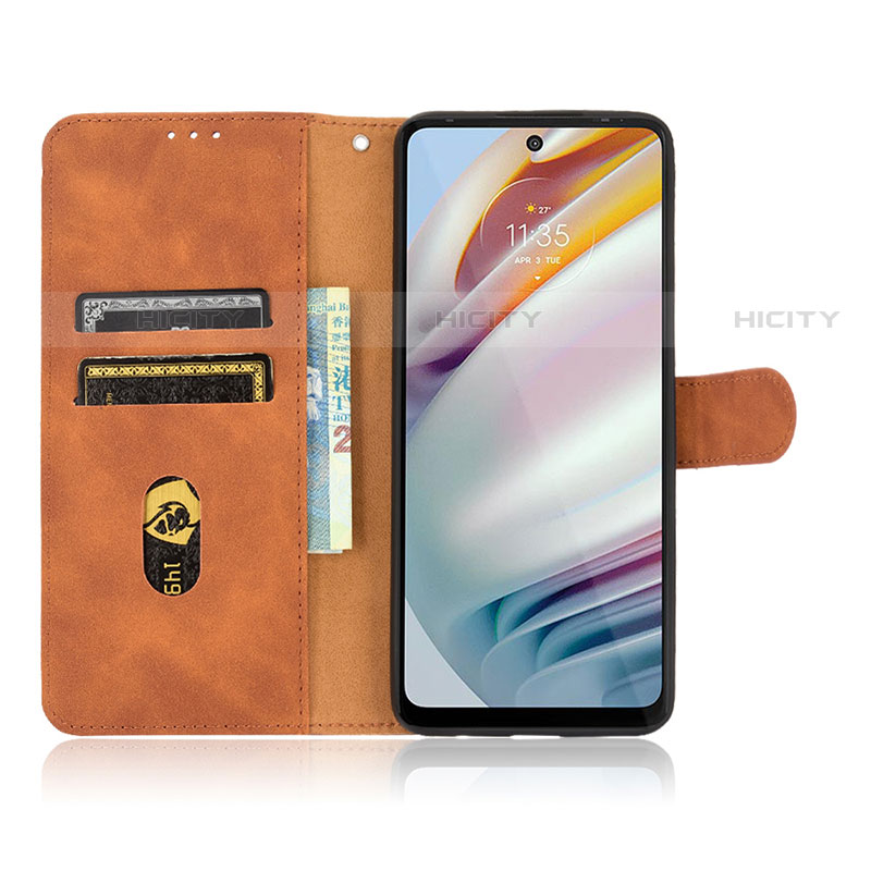 Funda de Cuero Cartera con Soporte Carcasa L01Z para Motorola Moto G40 Fusion