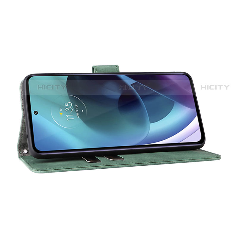 Funda de Cuero Cartera con Soporte Carcasa L01Z para Motorola Moto G71 5G