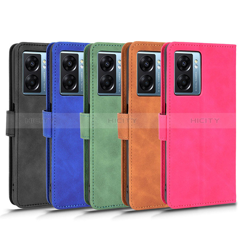 Funda de Cuero Cartera con Soporte Carcasa L01Z para Oppo A57 5G