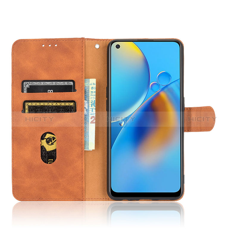 Funda de Cuero Cartera con Soporte Carcasa L01Z para Oppo F19