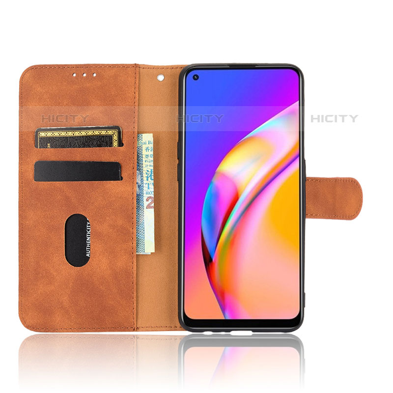 Funda de Cuero Cartera con Soporte Carcasa L01Z para Oppo F19 Pro