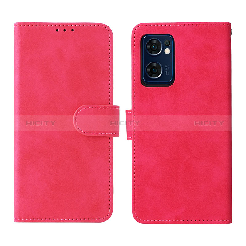 Funda de Cuero Cartera con Soporte Carcasa L01Z para Oppo Find X5 Lite 5G