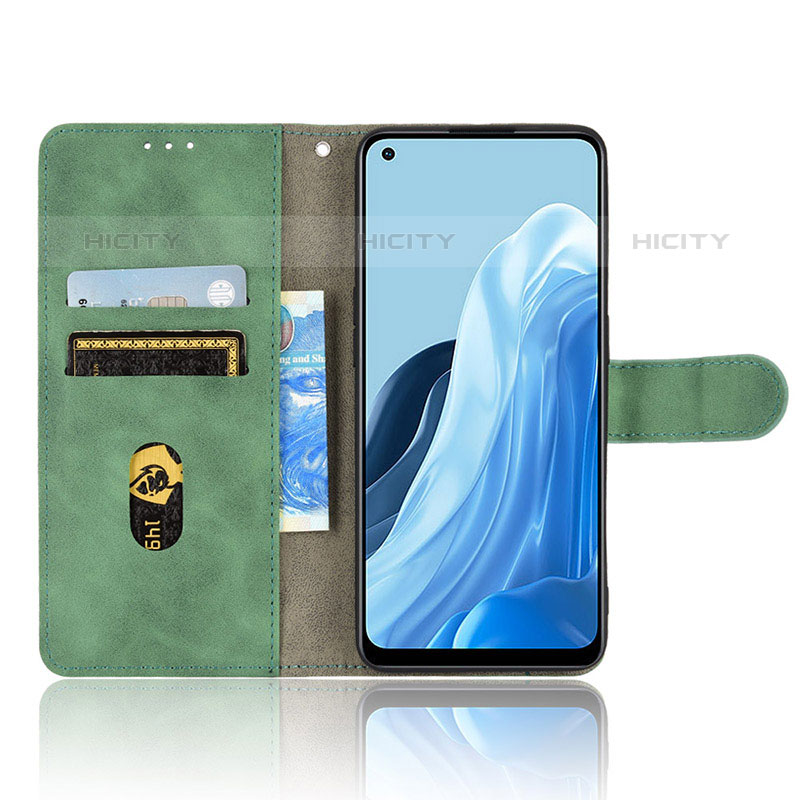 Funda de Cuero Cartera con Soporte Carcasa L01Z para Oppo Reno7 4G