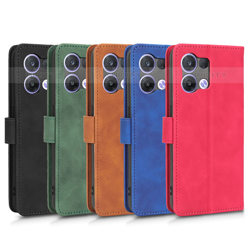 Funda de Cuero Cartera con Soporte Carcasa L01Z para Oppo Reno8 5G