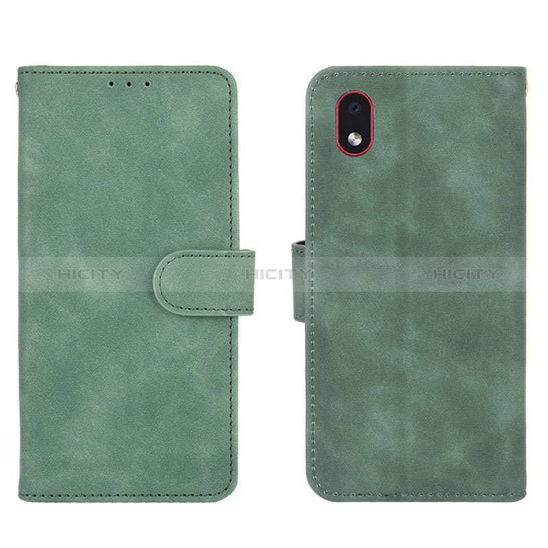 Funda de Cuero Cartera con Soporte Carcasa L01Z para Samsung Galaxy A01 Core