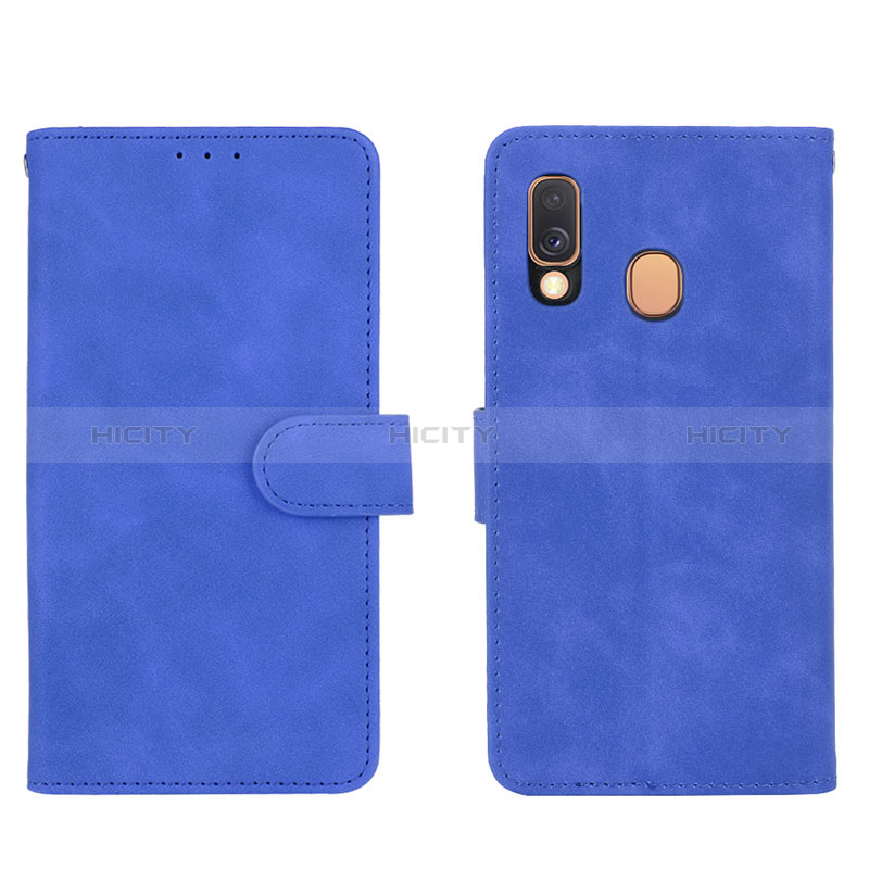 Funda de Cuero Cartera con Soporte Carcasa L01Z para Samsung Galaxy A40