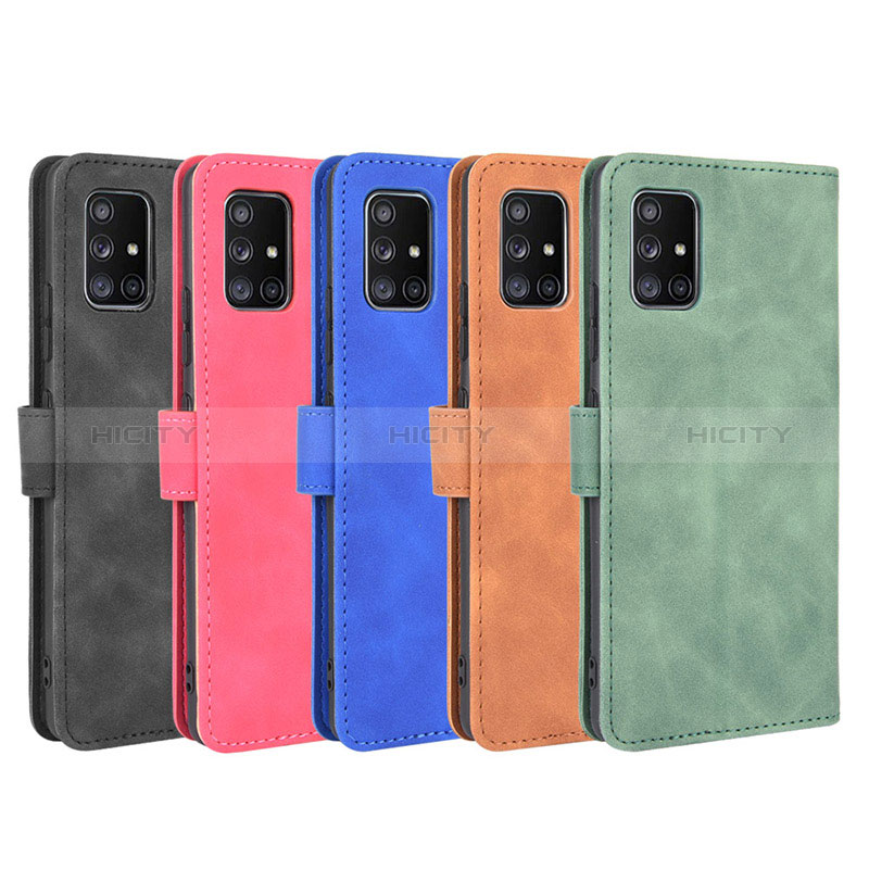 Funda de Cuero Cartera con Soporte Carcasa L01Z para Samsung Galaxy A51 5G