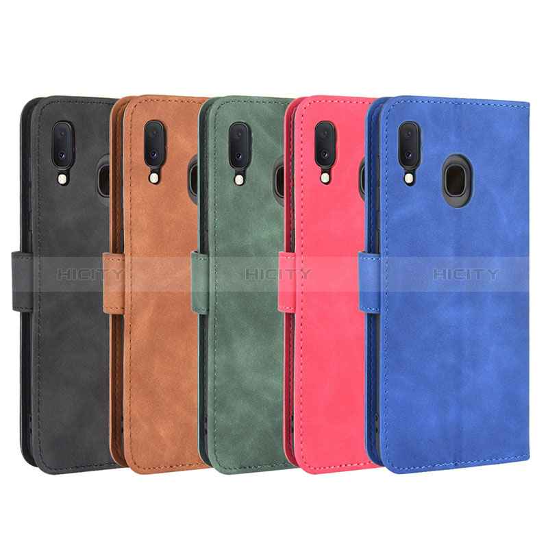 Funda de Cuero Cartera con Soporte Carcasa L01Z para Samsung Galaxy M10S