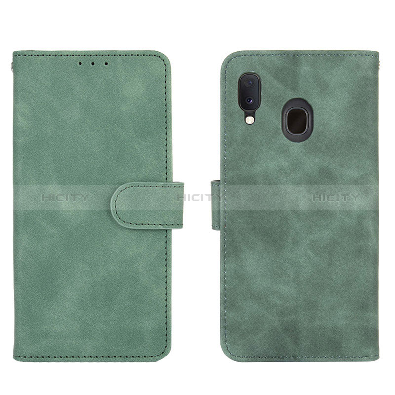 Funda de Cuero Cartera con Soporte Carcasa L01Z para Samsung Galaxy M10S