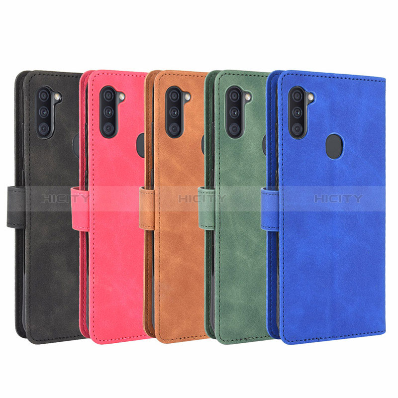 Funda de Cuero Cartera con Soporte Carcasa L01Z para Samsung Galaxy M11