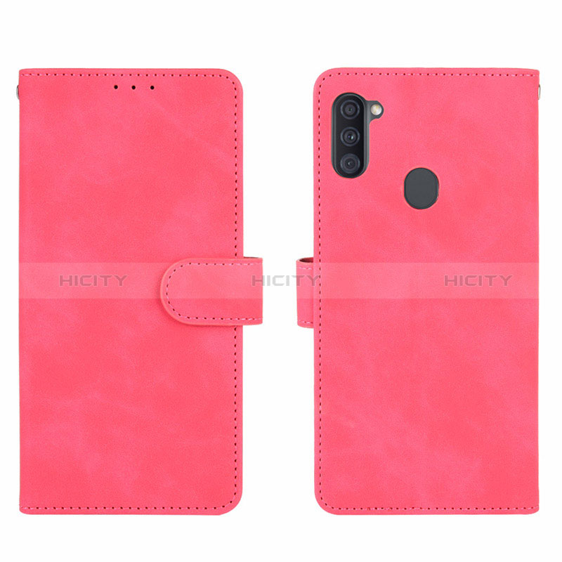 Funda de Cuero Cartera con Soporte Carcasa L01Z para Samsung Galaxy M11