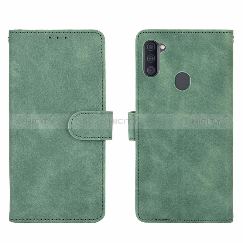 Funda de Cuero Cartera con Soporte Carcasa L01Z para Samsung Galaxy M11