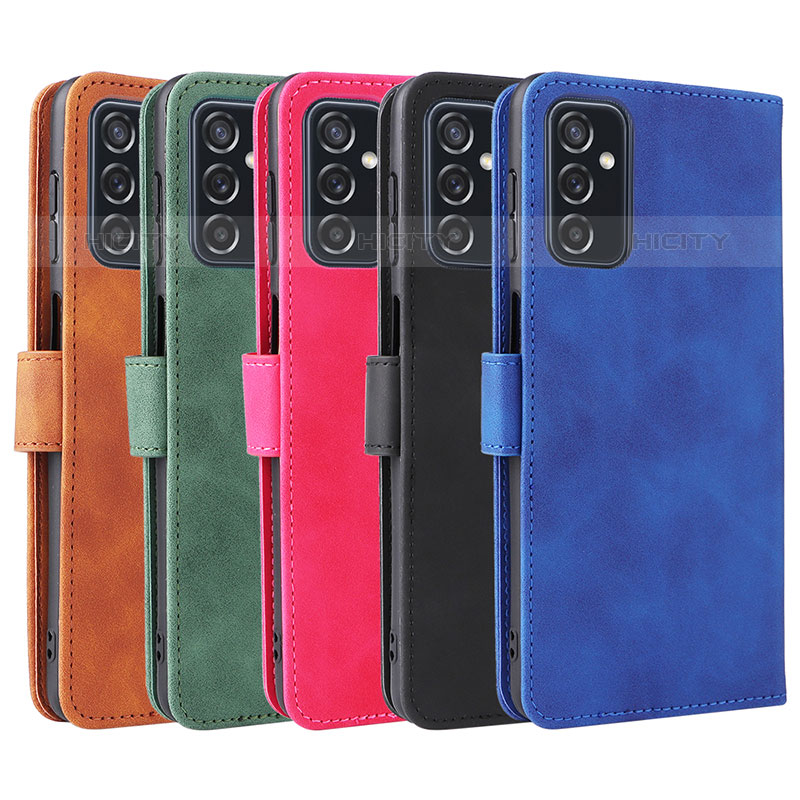 Funda de Cuero Cartera con Soporte Carcasa L01Z para Samsung Galaxy M52 5G