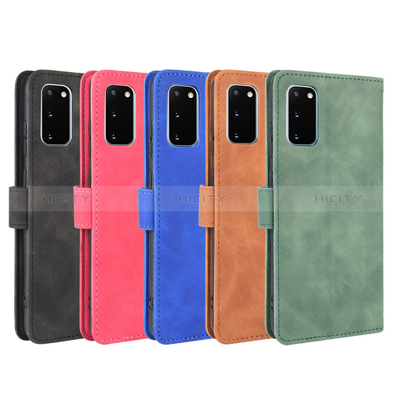 Funda de Cuero Cartera con Soporte Carcasa L01Z para Samsung Galaxy S20 Lite 5G