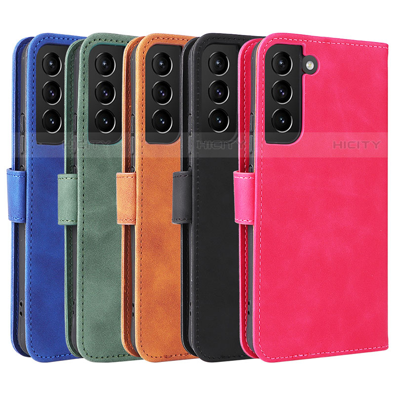 Funda de Cuero Cartera con Soporte Carcasa L01Z para Samsung Galaxy S22 5G