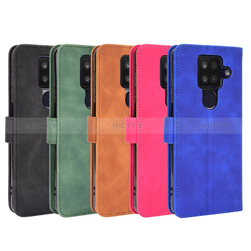 Funda de Cuero Cartera con Soporte Carcasa L01Z para Sharp Aquos Sense4 Plus