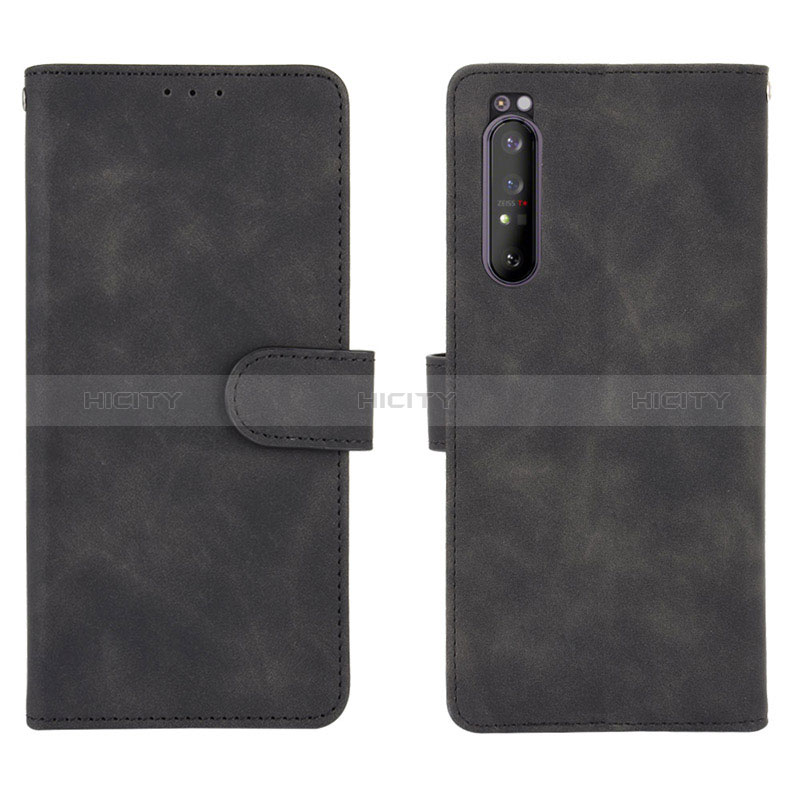 Funda de Cuero Cartera con Soporte Carcasa L01Z para Sony Xperia 1 II