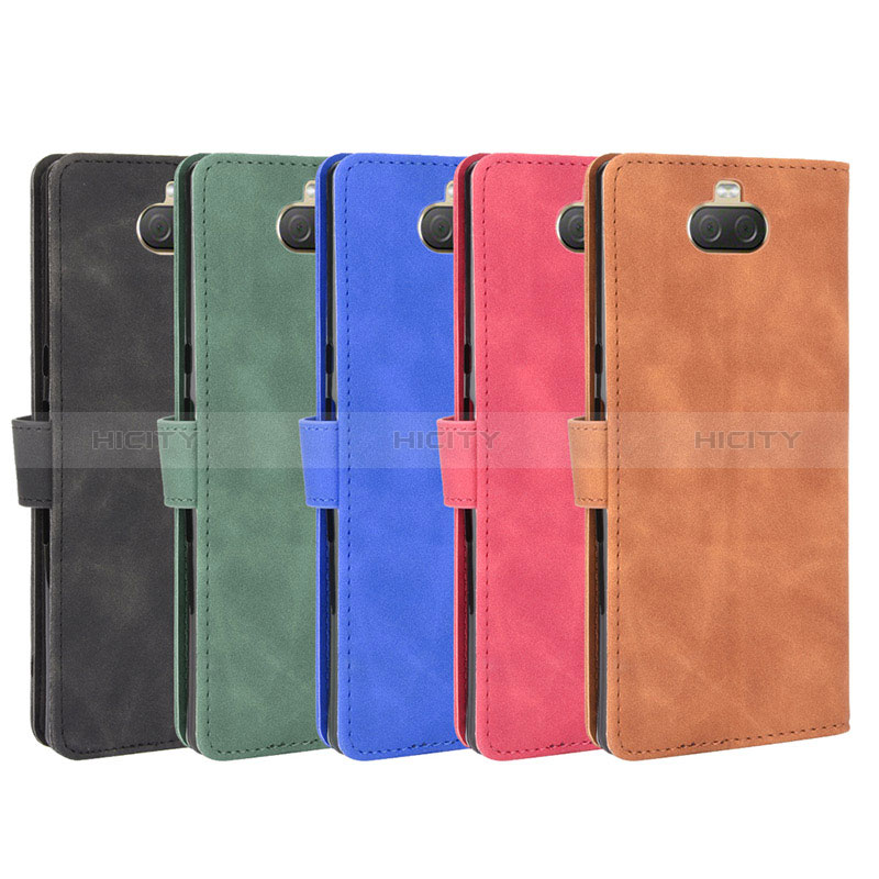 Funda de Cuero Cartera con Soporte Carcasa L01Z para Sony Xperia 10