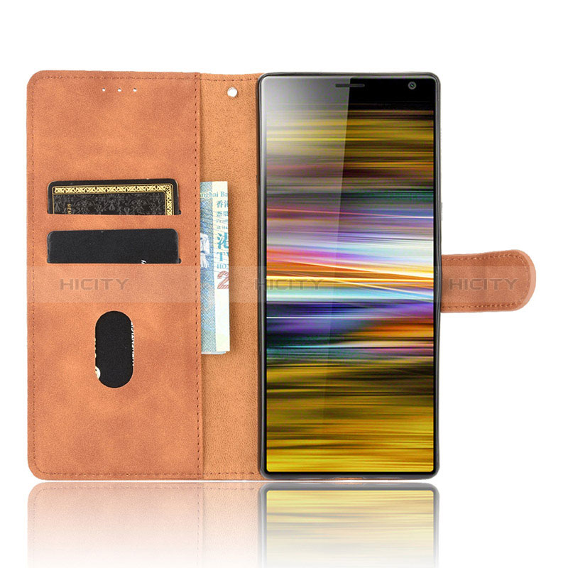 Funda de Cuero Cartera con Soporte Carcasa L01Z para Sony Xperia 10