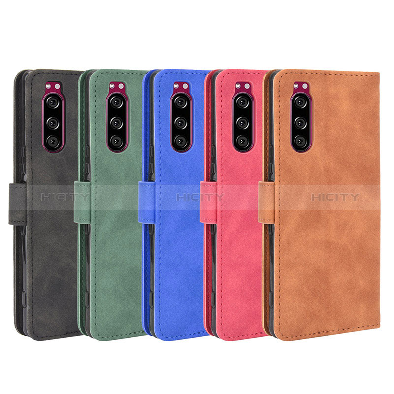 Funda de Cuero Cartera con Soporte Carcasa L01Z para Sony Xperia 5 II