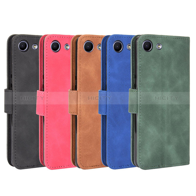 Funda de Cuero Cartera con Soporte Carcasa L01Z para Sony Xperia Ace