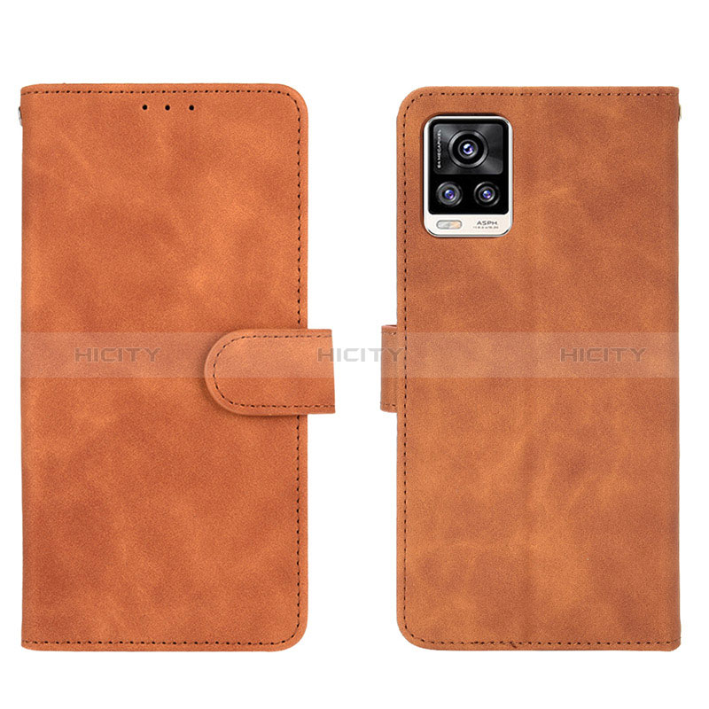 Funda de Cuero Cartera con Soporte Carcasa L01Z para Vivo V20