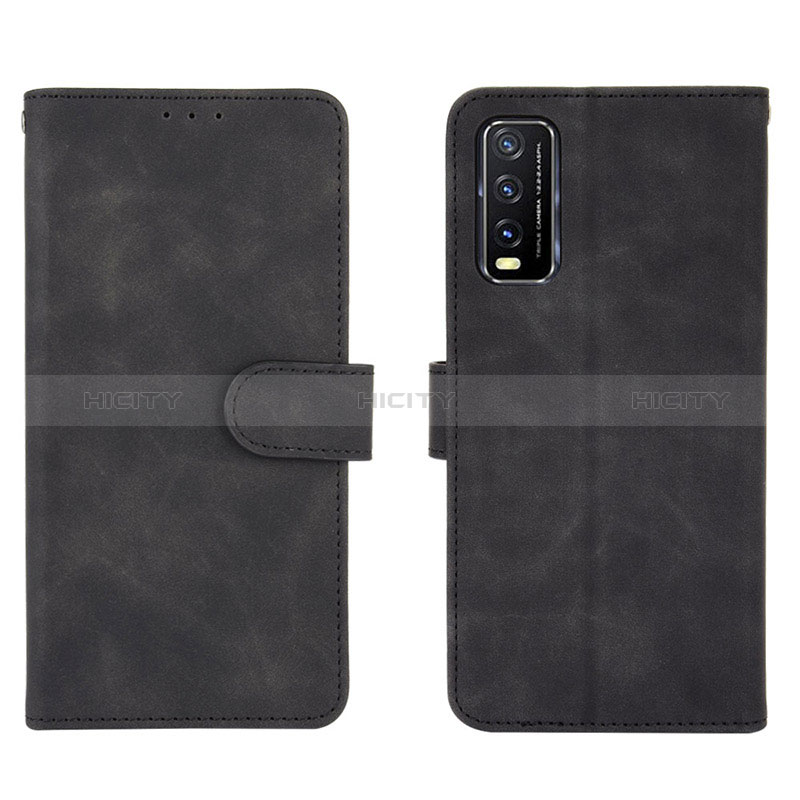 Funda de Cuero Cartera con Soporte Carcasa L01Z para Vivo Y12s