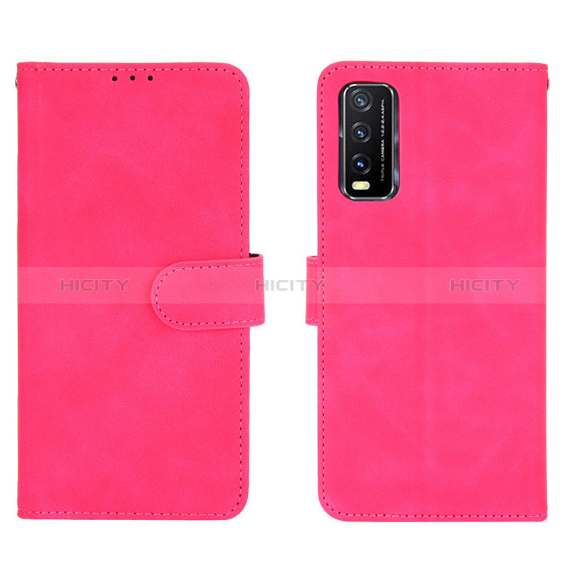 Funda de Cuero Cartera con Soporte Carcasa L01Z para Vivo Y20