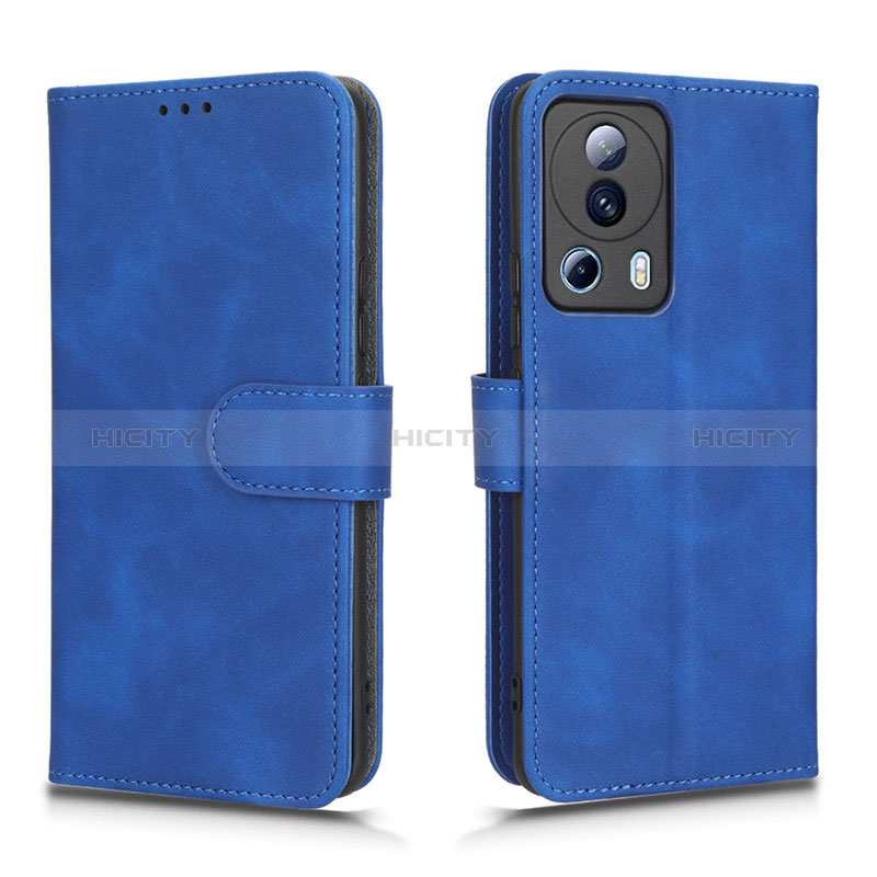 Funda de Cuero Cartera con Soporte Carcasa L01Z para Xiaomi Mi 13 Lite 5G Azul