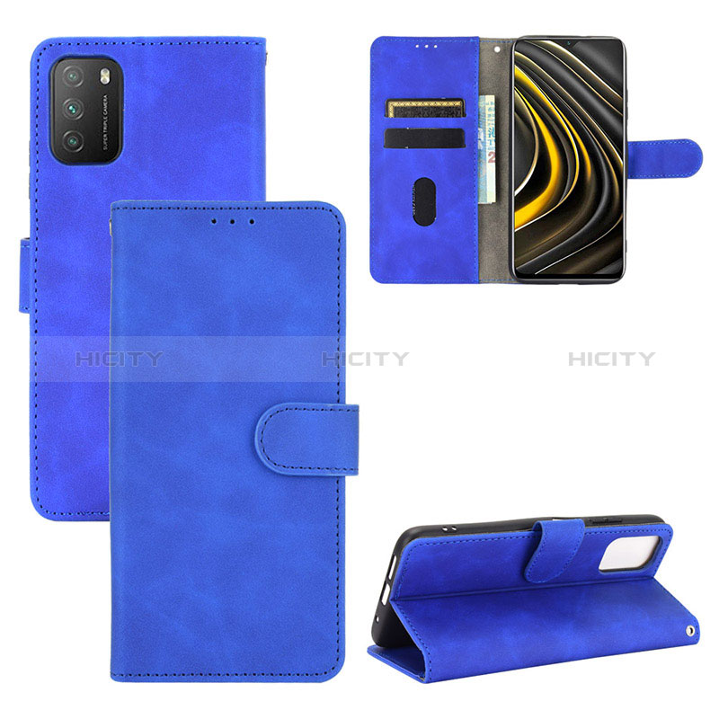 Funda de Cuero Cartera con Soporte Carcasa L01Z para Xiaomi Poco M3