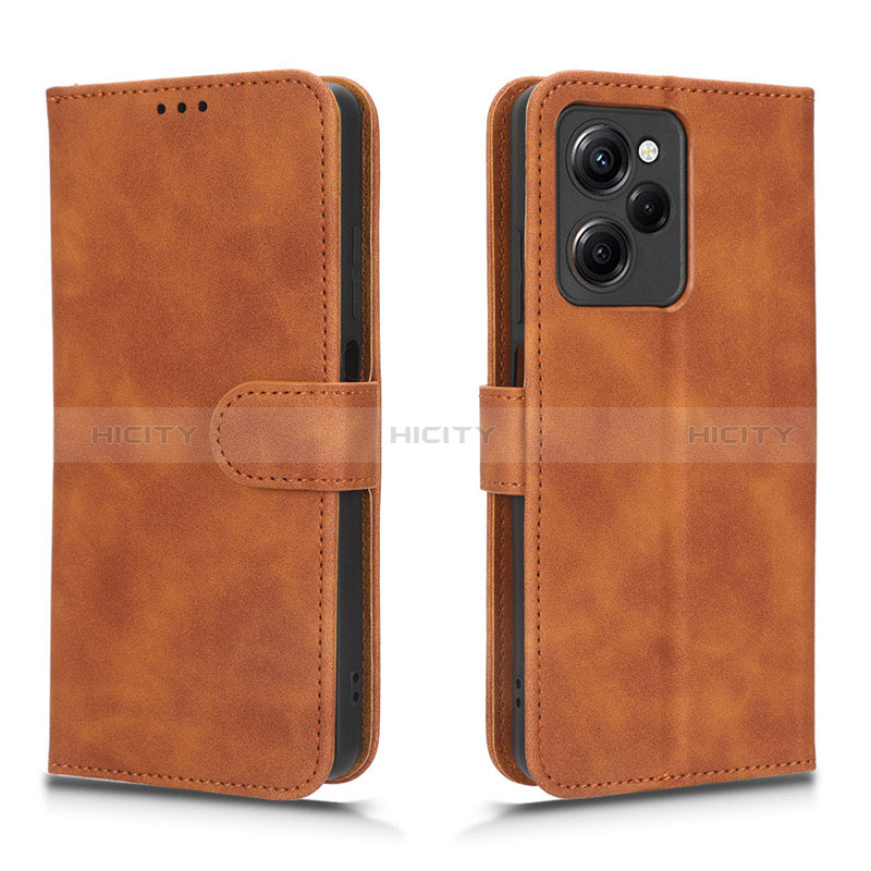 Funda de Cuero Cartera con Soporte Carcasa L01Z para Xiaomi Poco X5 Pro 5G