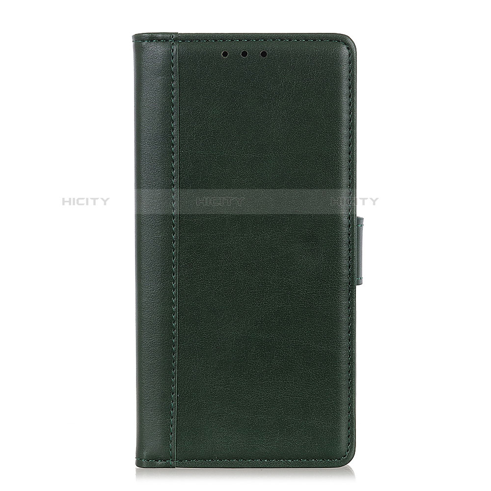 Funda de Cuero Cartera con Soporte Carcasa L02 para Alcatel 1S (2019) Verde