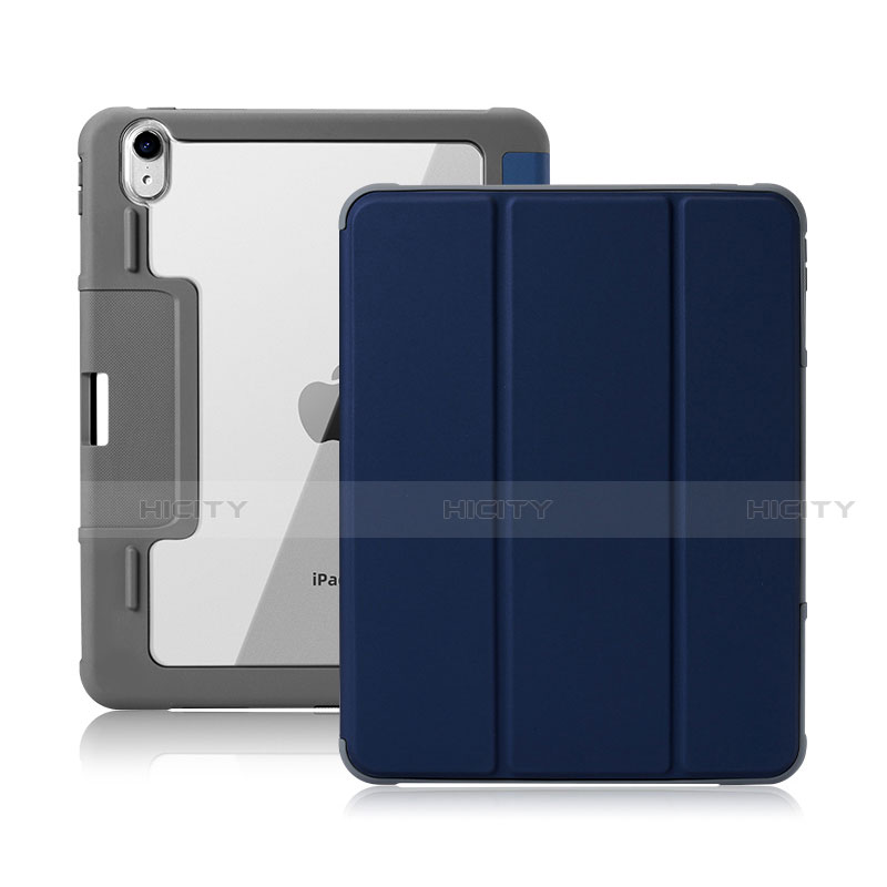 Funda de Cuero Cartera con Soporte Carcasa L02 para Apple New iPad Air 10.9 (2020)