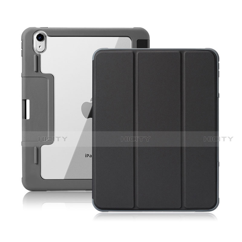 Funda de Cuero Cartera con Soporte Carcasa L02 para Apple New iPad Air 10.9 (2020)