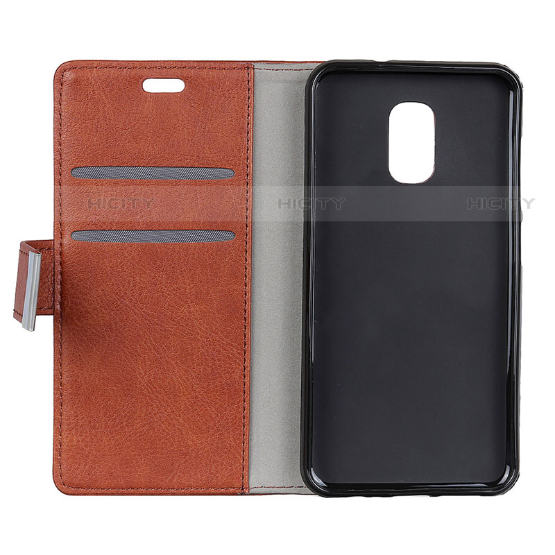 Funda de Cuero Cartera con Soporte Carcasa L02 para Asus ZenFone V Live