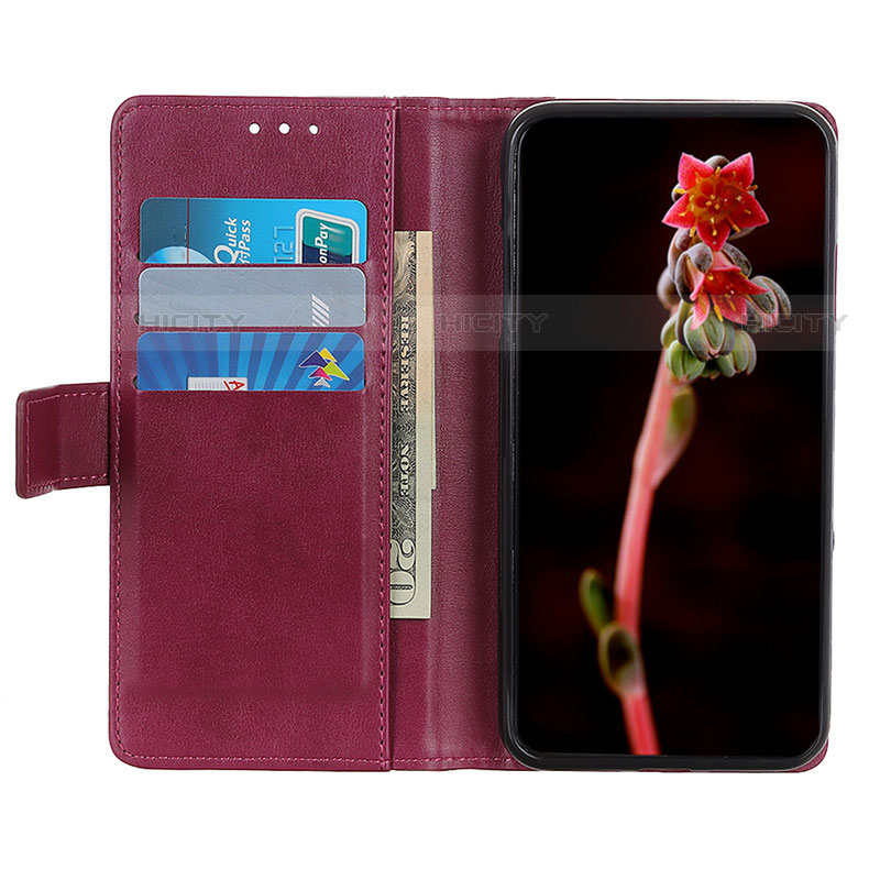 Funda de Cuero Cartera con Soporte Carcasa L02 para HTC U19E