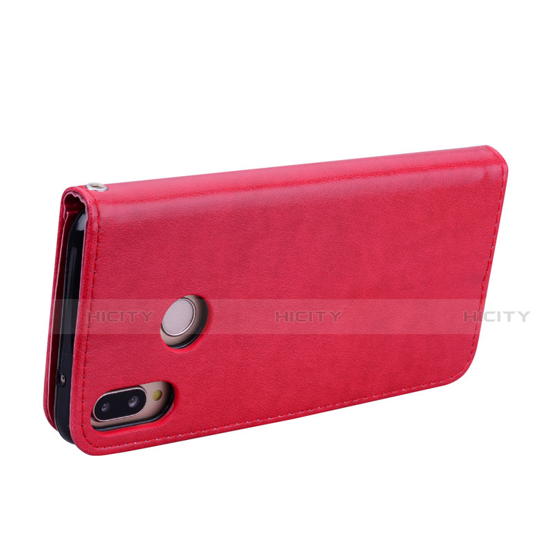 Funda de Cuero Cartera con Soporte Carcasa L02 para Huawei Nova 3e