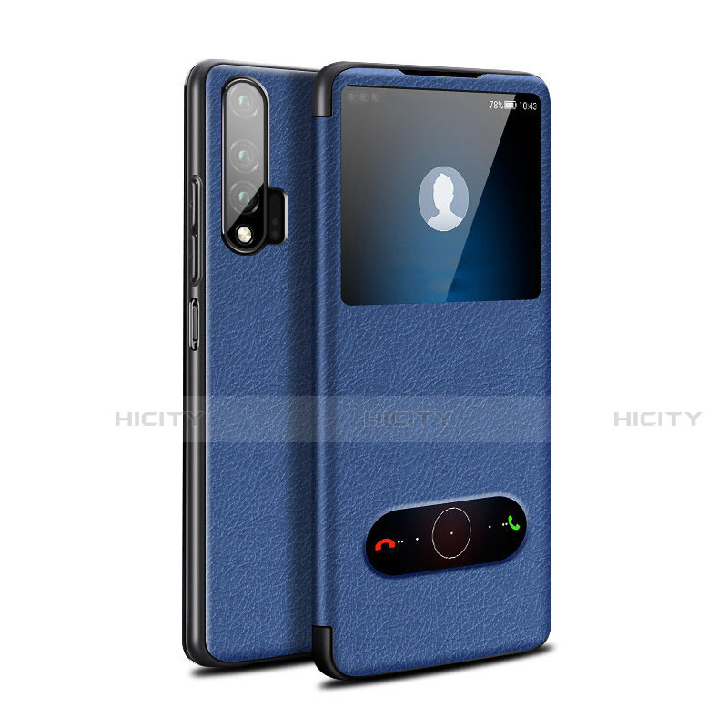 Funda de Cuero Cartera con Soporte Carcasa L02 para Huawei Nova 6 5G