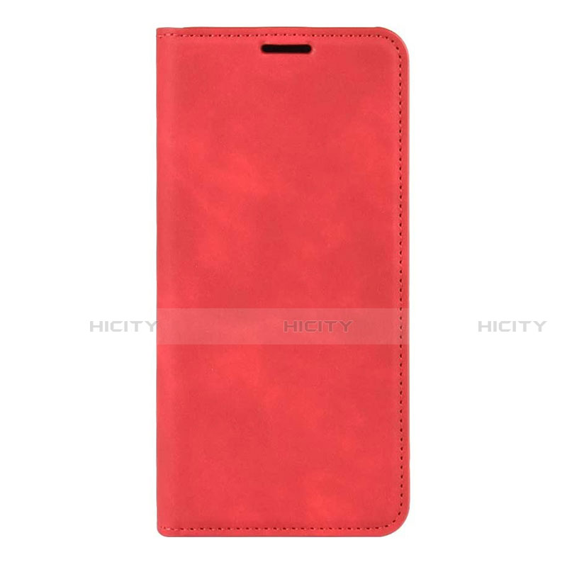 Funda de Cuero Cartera con Soporte Carcasa L02 para Huawei P40 Pro+ Plus Rojo