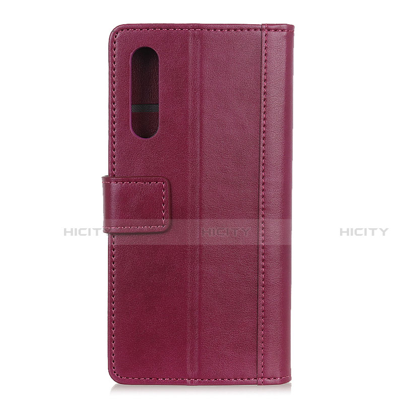 Funda de Cuero Cartera con Soporte Carcasa L02 para Huawei Y8p