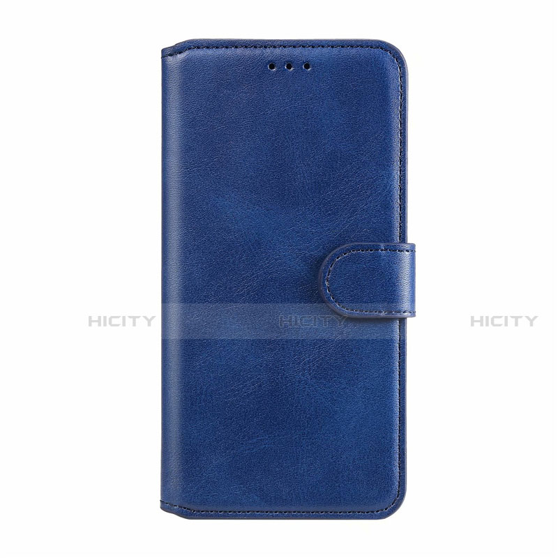 Funda de Cuero Cartera con Soporte Carcasa L02 para Motorola Moto E6s (2020) Azul