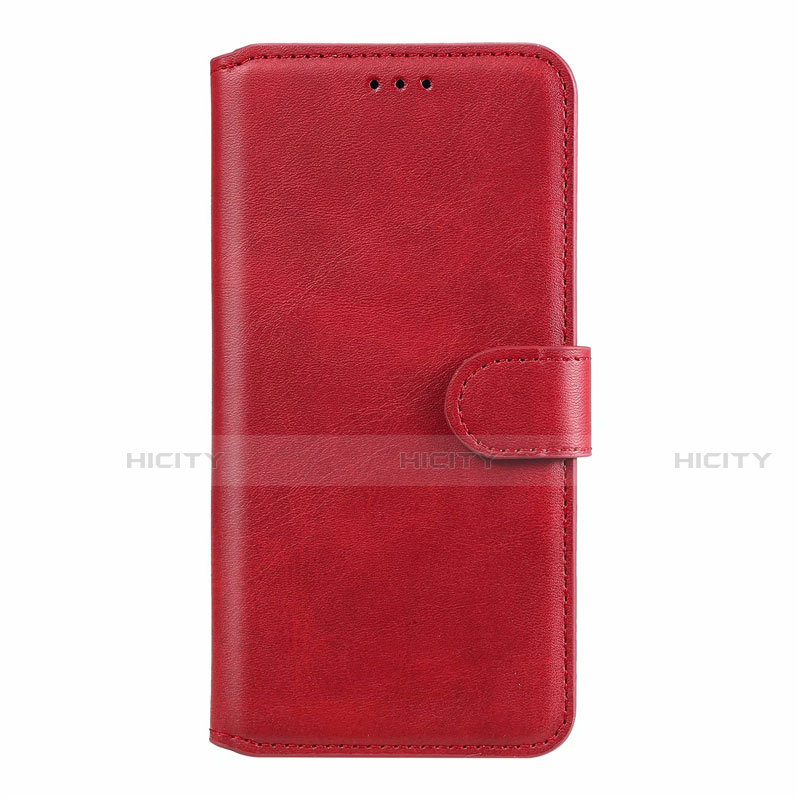 Funda de Cuero Cartera con Soporte Carcasa L02 para Motorola Moto E6s (2020) Rojo