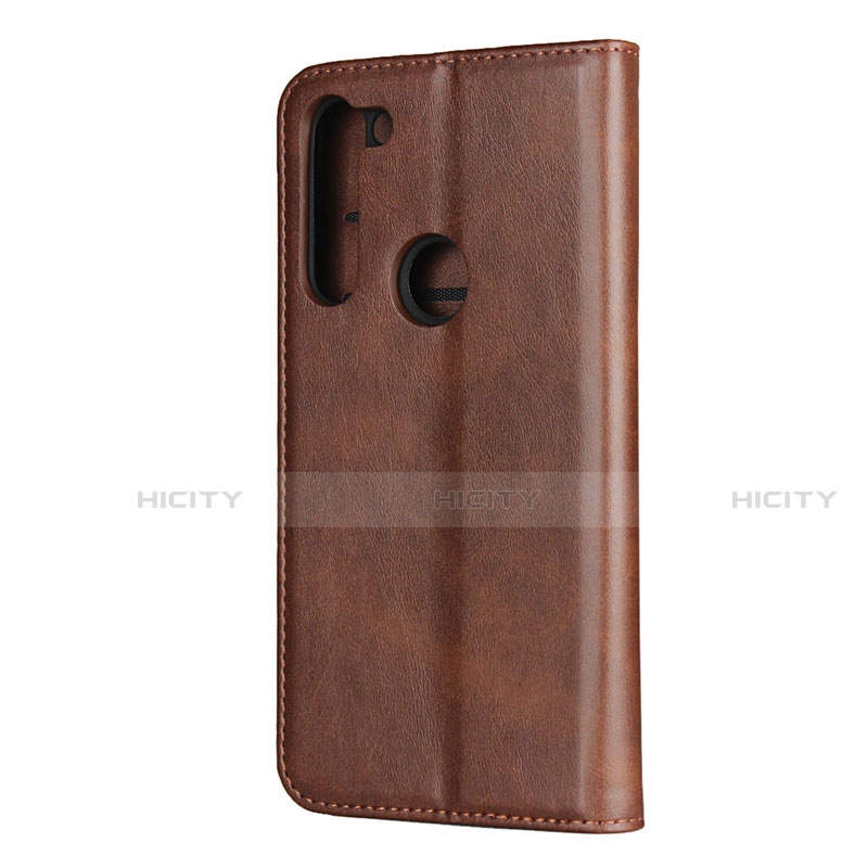 Funda de Cuero Cartera con Soporte Carcasa L02 para Motorola Moto G8 Power