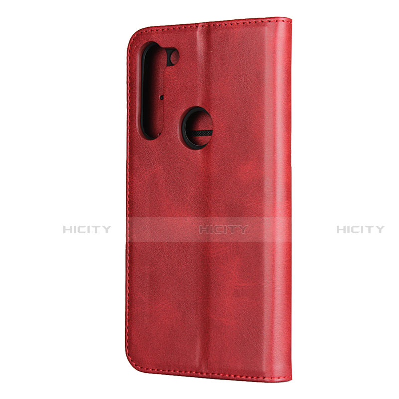 Funda de Cuero Cartera con Soporte Carcasa L02 para Motorola Moto G8 Power