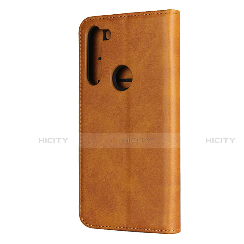 Funda de Cuero Cartera con Soporte Carcasa L02 para Motorola Moto G8 Power