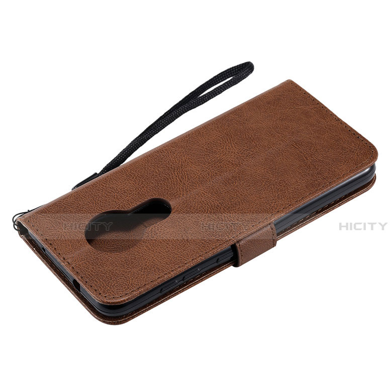 Funda de Cuero Cartera con Soporte Carcasa L02 para Nokia 7.2