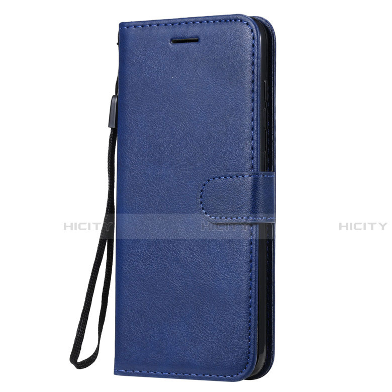 Funda de Cuero Cartera con Soporte Carcasa L02 para Nokia 7.2 Azul