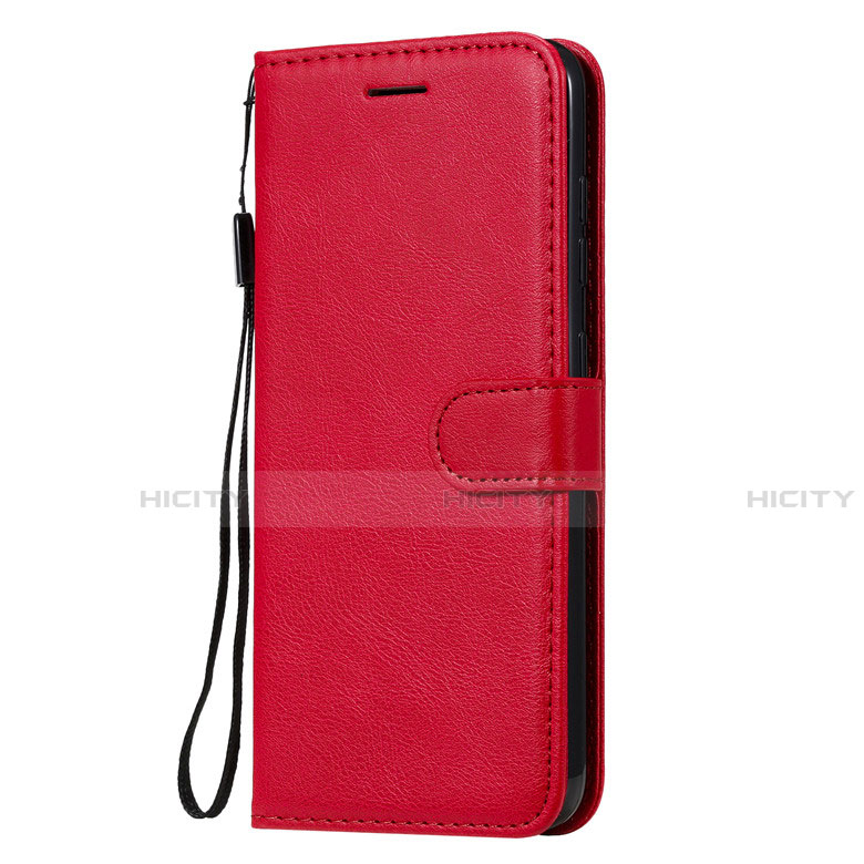 Funda de Cuero Cartera con Soporte Carcasa L02 para Nokia 7.2 Rojo