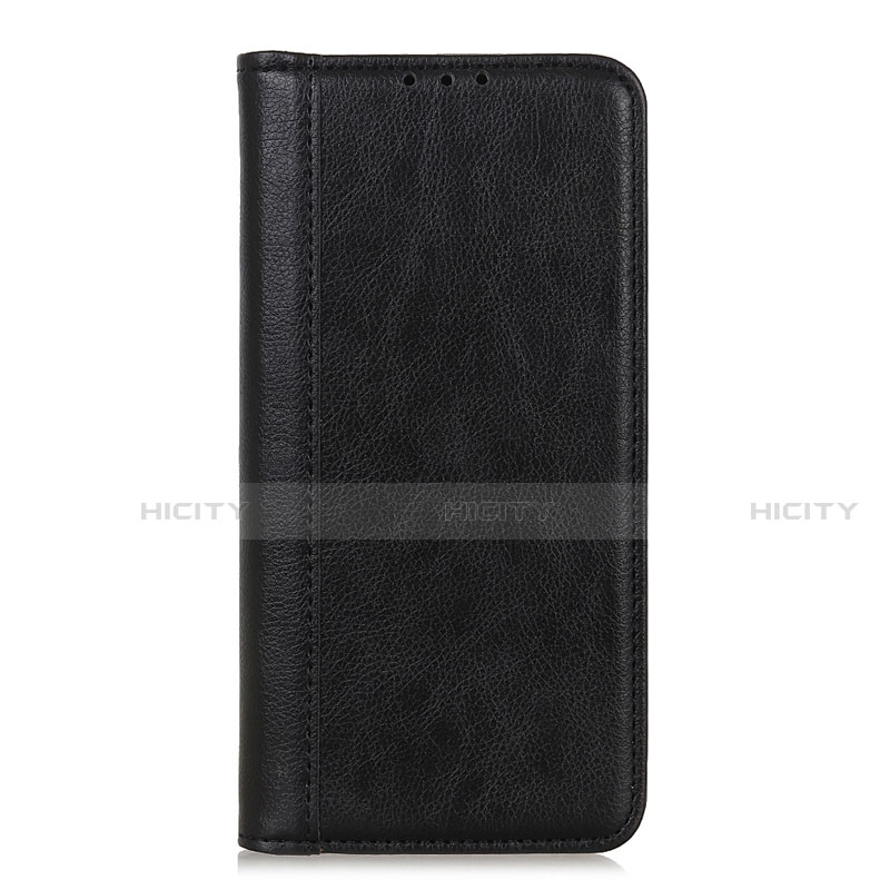 Funda de Cuero Cartera con Soporte Carcasa L02 para Oppo A32 Negro