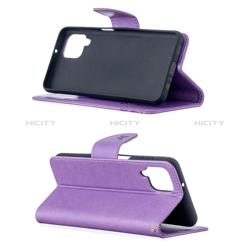 Funda de Cuero Cartera con Soporte Carcasa L02 para Samsung Galaxy A12 Nacho